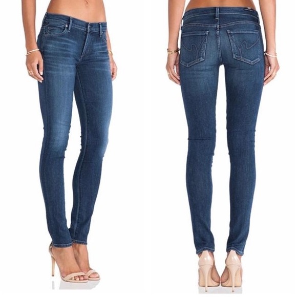 citizens of humanity avedon low rise skinny leg
